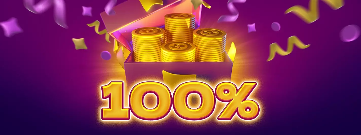 100% BONUS